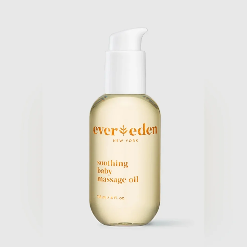 NIB Ever Eden Soothing Baby Massage Oil 4oz